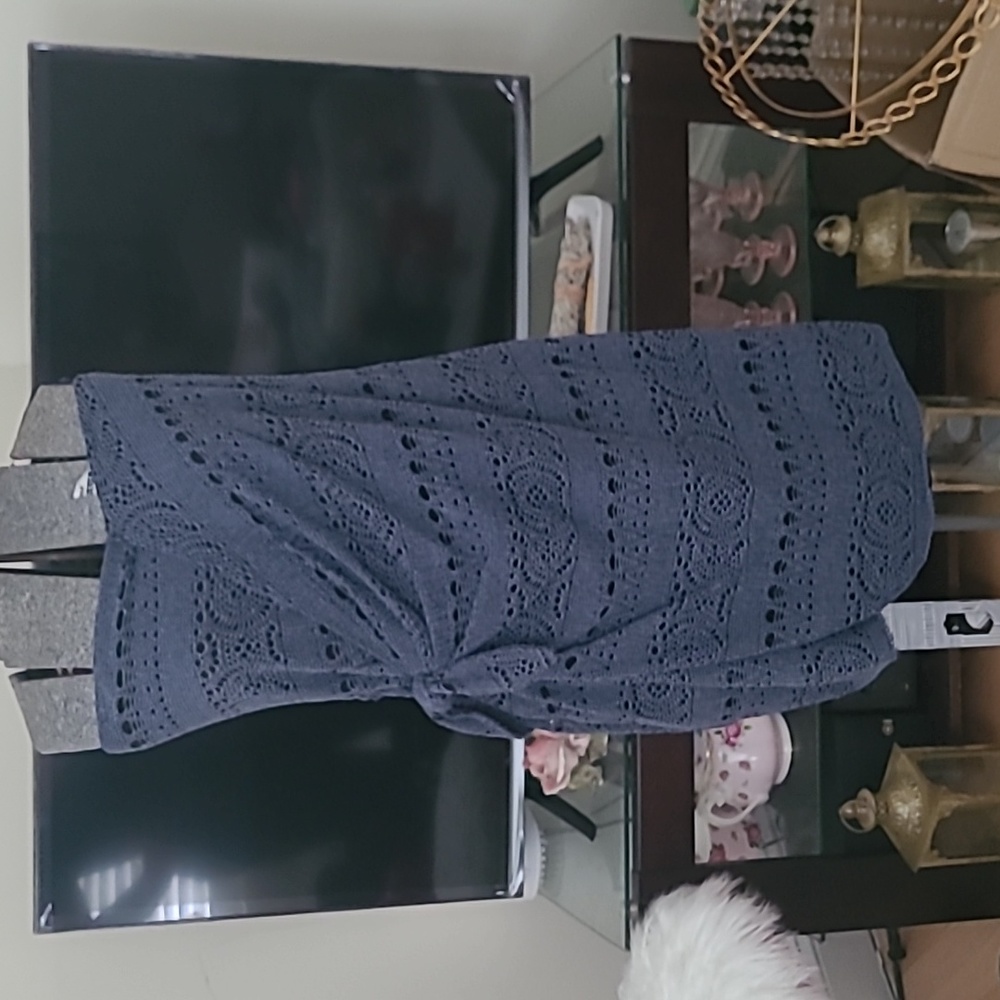 Nwt free people strapless crochet dress